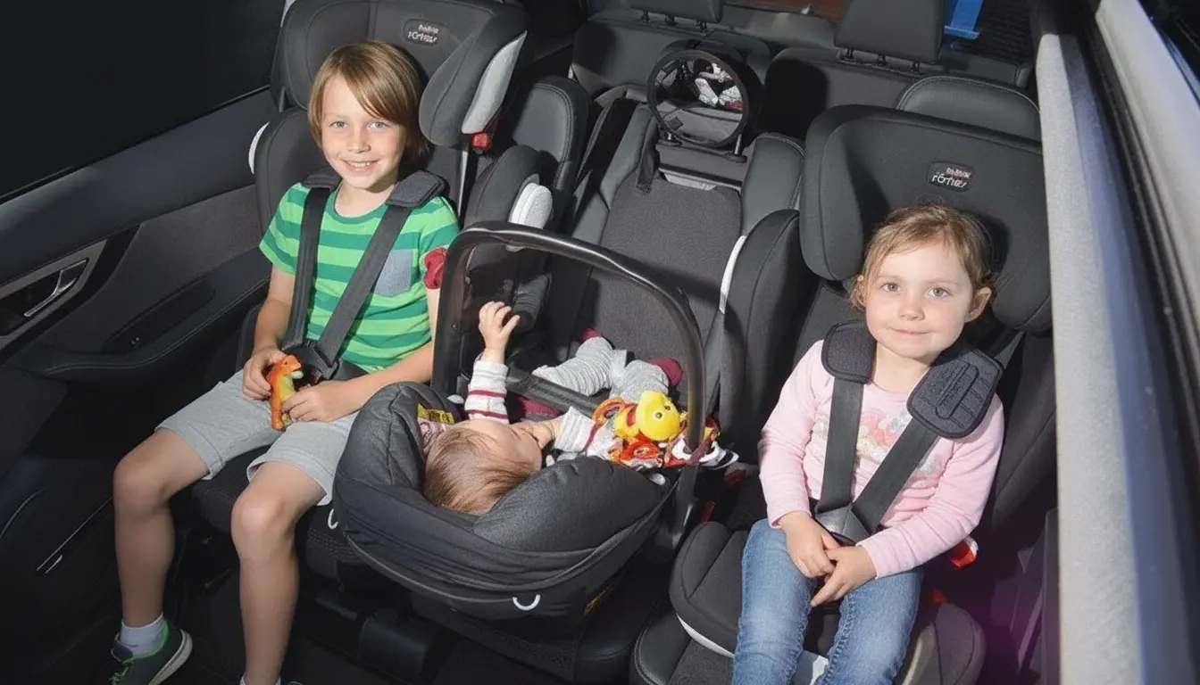 Traveling with Kids? No Worries.Melbourne Airport Chauffeur Service  with Baby Seat