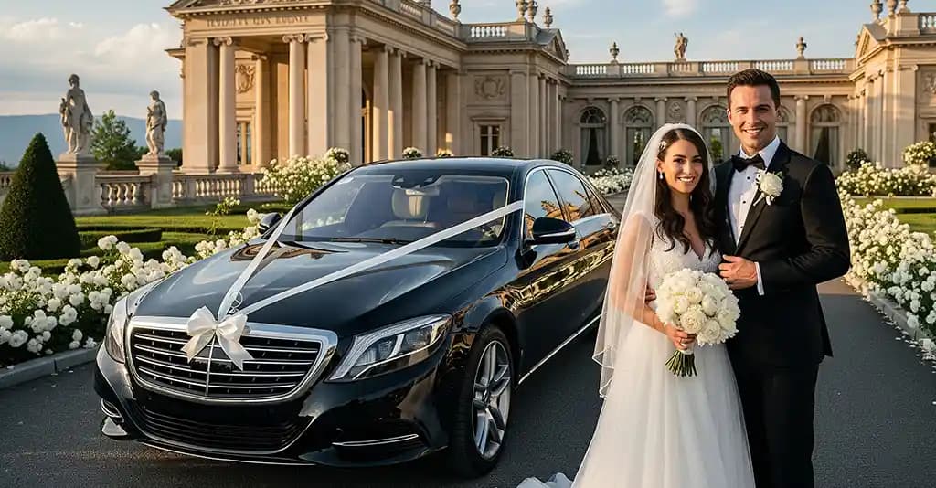 Luxurious & Elegant Wedding Car Hire in Melbourne and Victoria with MNMRiDEZ