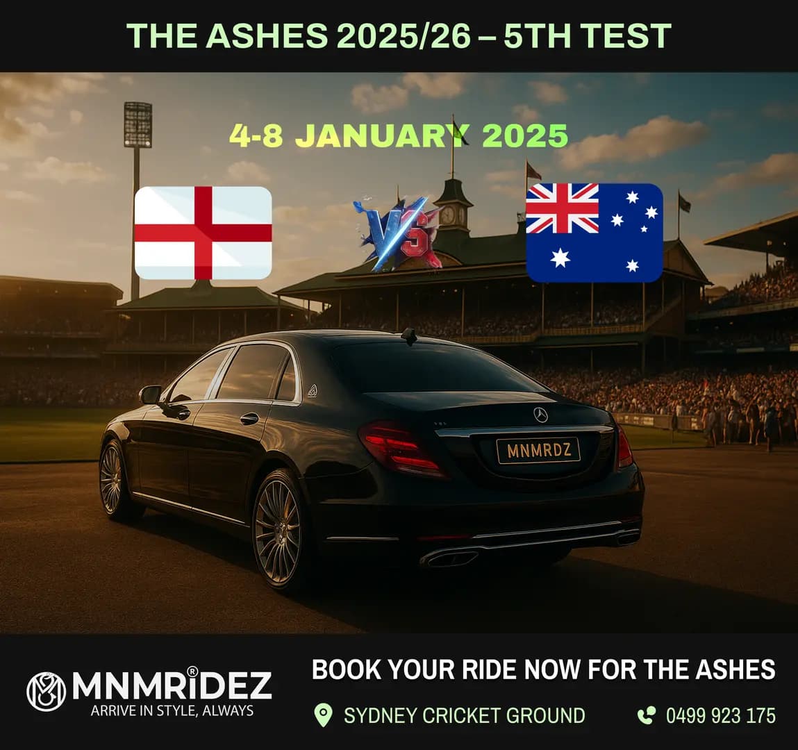SCG Ashes Transfers 2025–26 – Start the New Year Stress-Free for England & Aussie Supporters