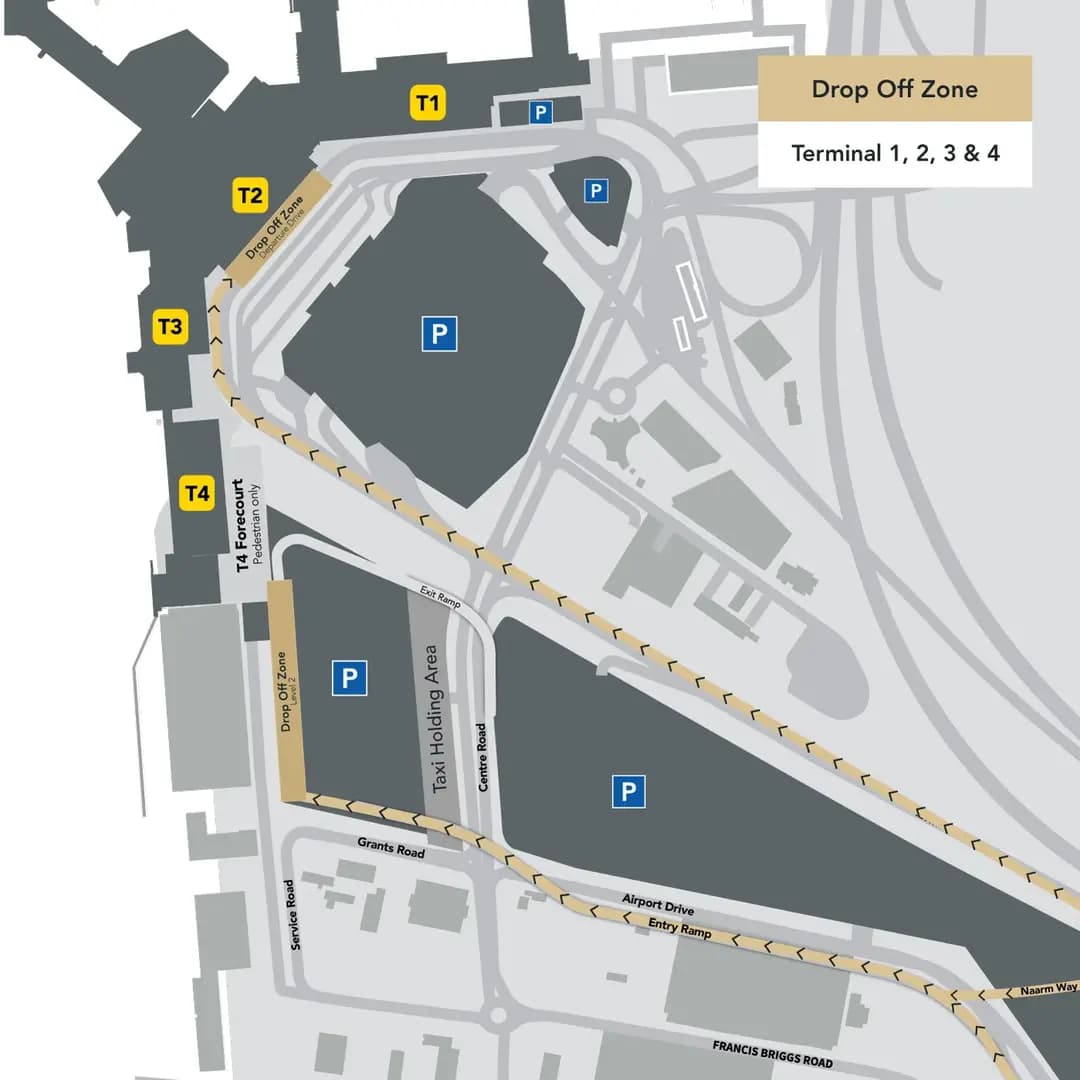 The MNMRiDEZ Guide to Melbourne Airport Pick-Up & Drop-Off Zone