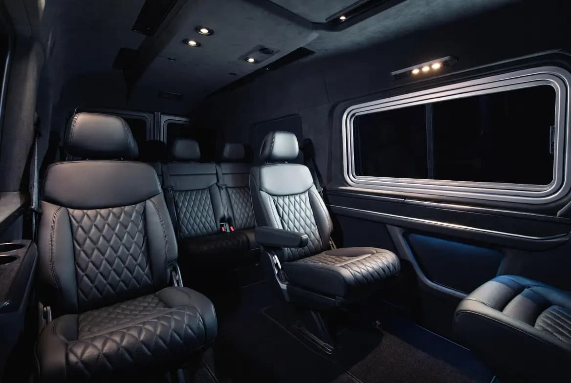 Mercedes Sprinter Van Hire Melbourne | Luxury Chauffeur Driven Service – MNMRiDEZ
