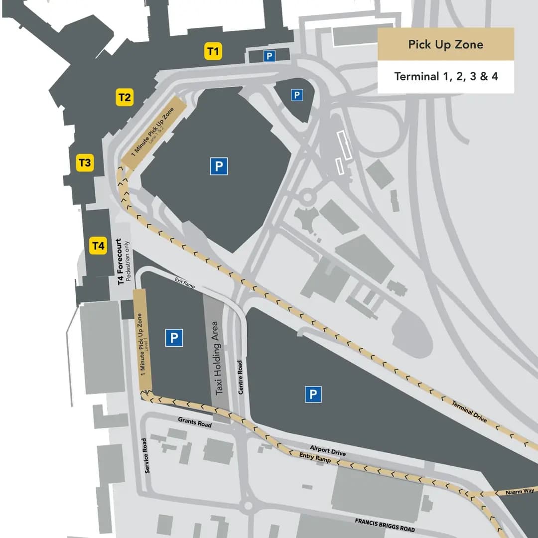 The MNMRiDEZ Guide to Melbourne Airport Pick-Up & Drop-Off Zone