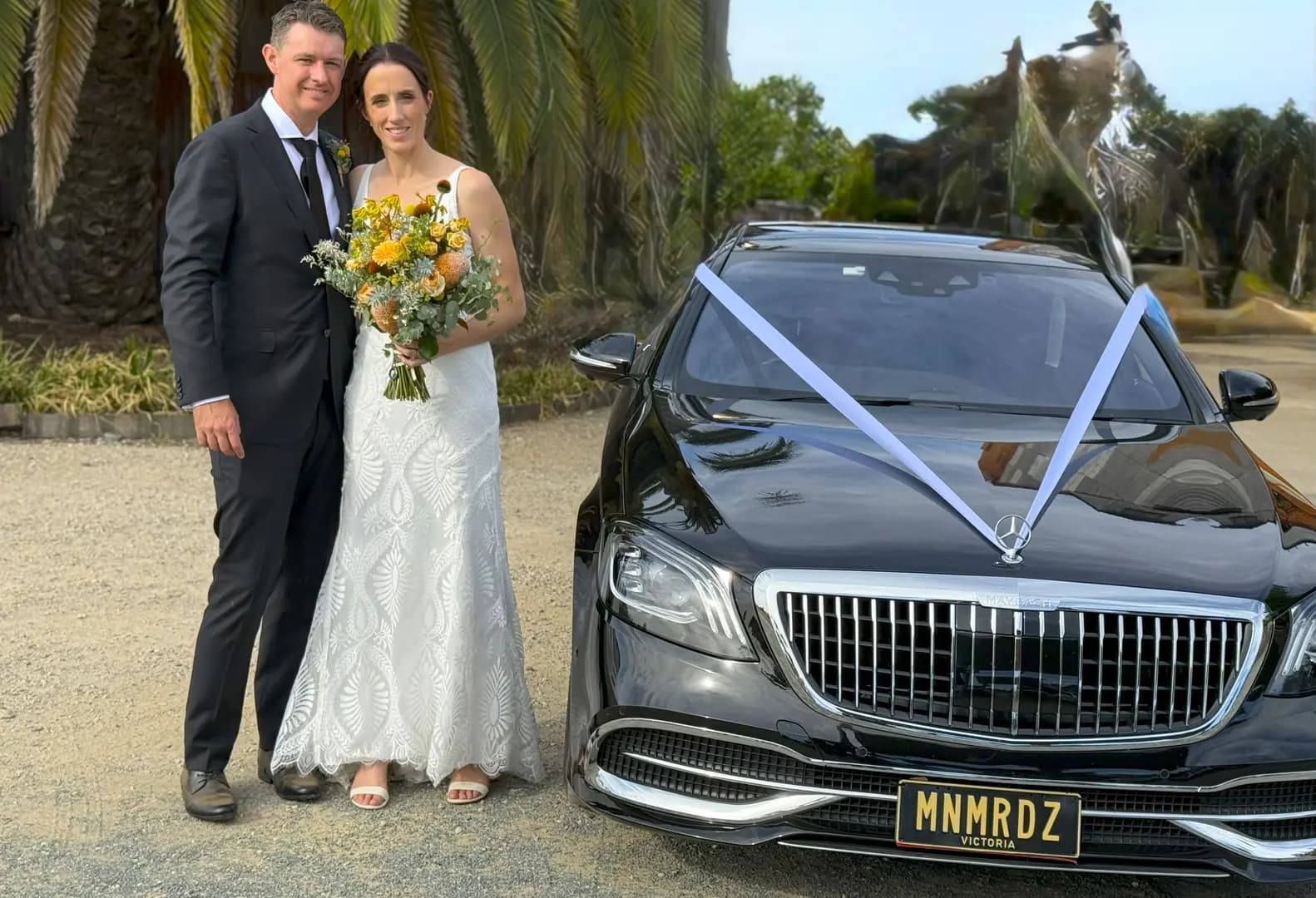 Wedding Chauffeur Car Hire in Melbourne