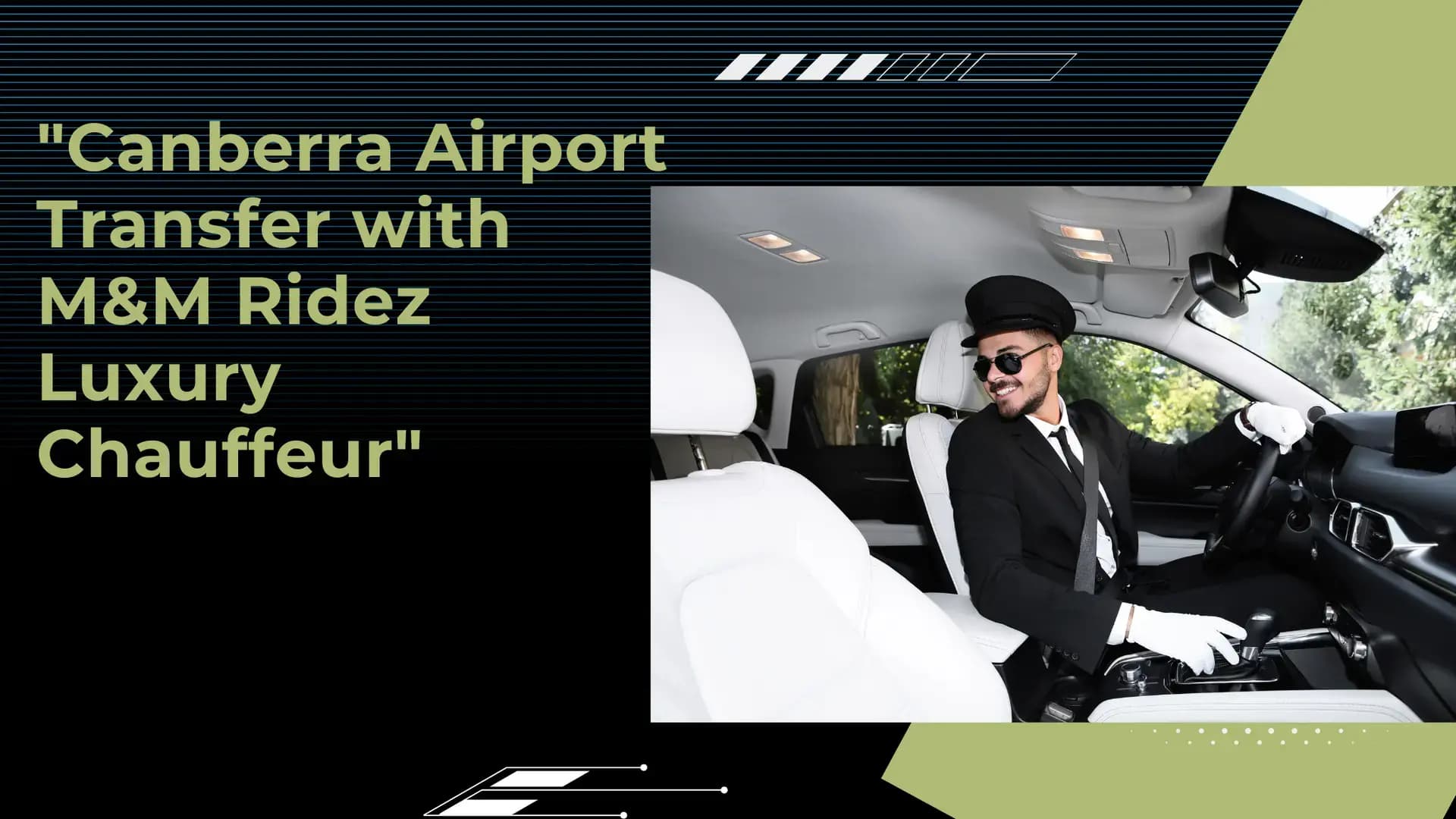 Premium Canberra Private Airport Transfer by mnmridez Chauffeur: Unparalleled Comfort