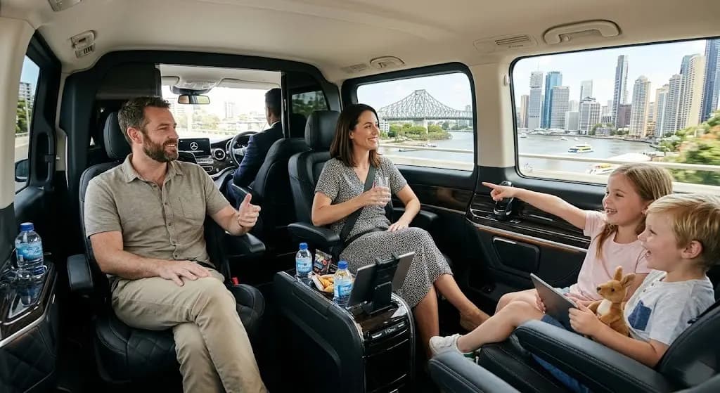 Luxury Family Day Out in Brisbane — A Chauffeur-Curated Experience by MNMRiDEZ Luxury Family Day Out in Brisbane — A Chauffeur-Curated Experience by MNMRiDEZ