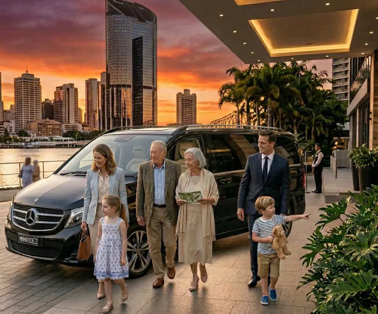 Luxury Family Day Out in Brisbane — A Chauffeur-Curated Experience by MNMRiDEZ Luxury Family Day Out in Brisbane — A Chauffeur-Curated Experience by MNMRiDEZ