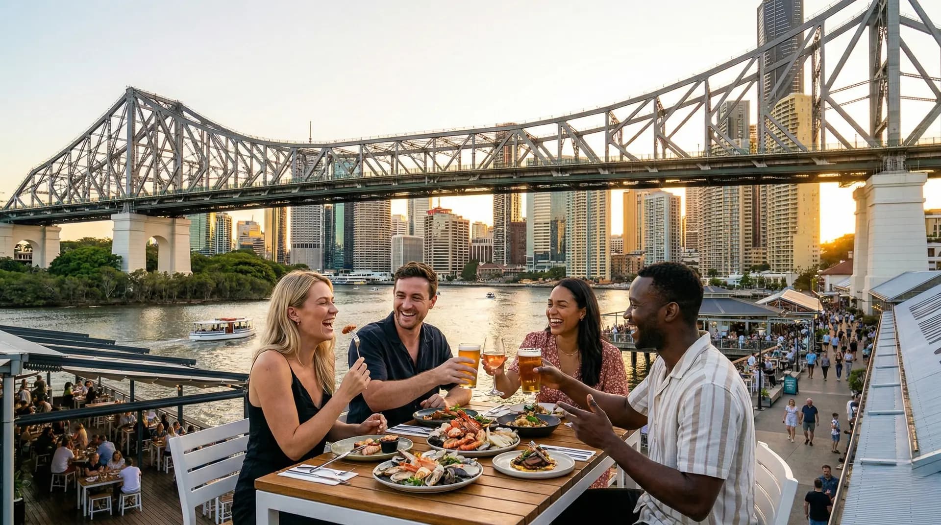 Experience Brisbane with Friends: A One-Day Premium Chauffeur Itinerary Experience Brisbane with Friends: A One-Day Premium Chauffeur Itinerary