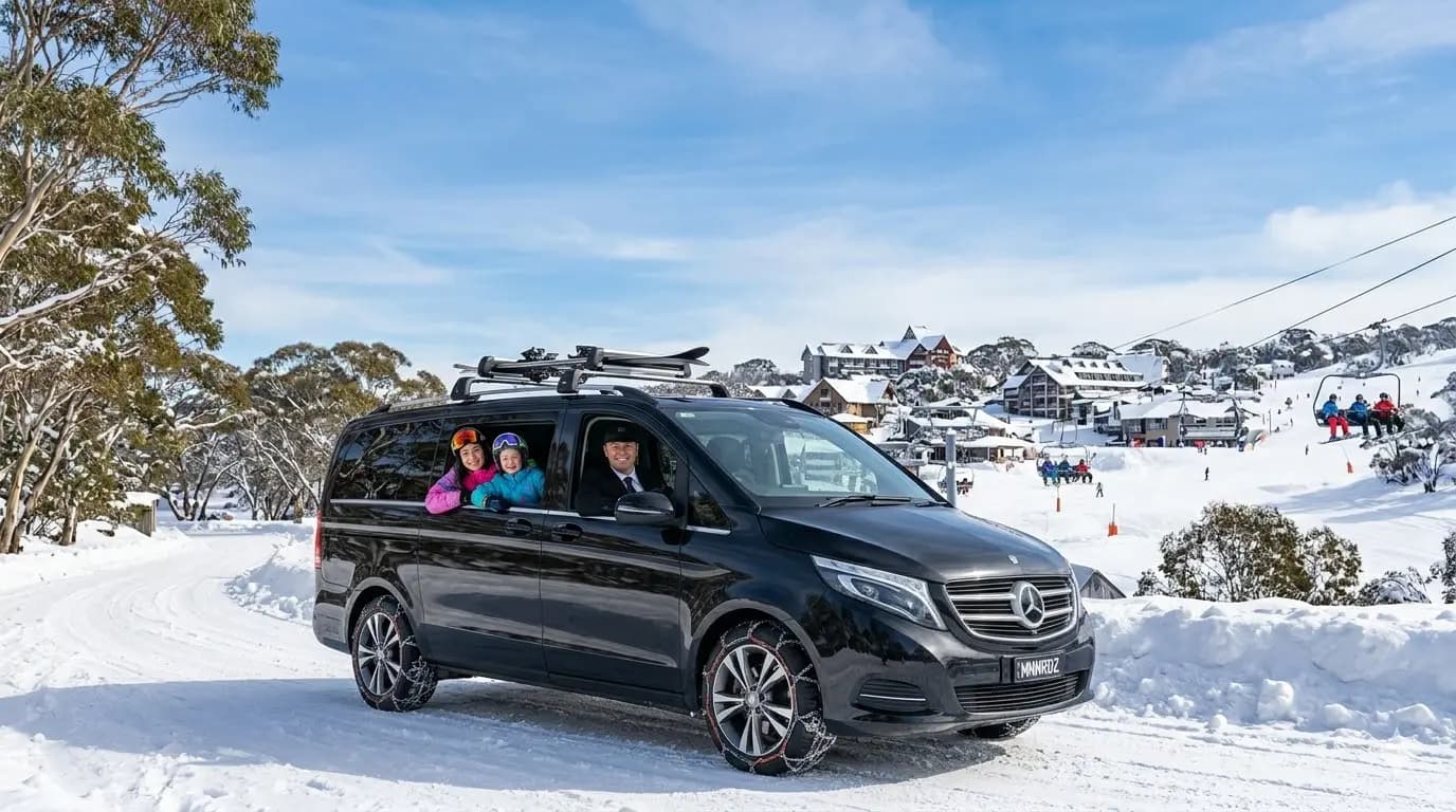 Mount Buller Snow Chauffeur Tour from Melbourne 2026 | Luxury Private Transfer & Day Trip
